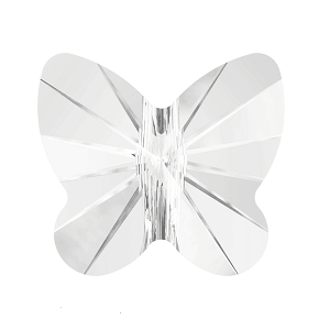 5754 - 8mm Swarovski Butterfly Bead - Crystal