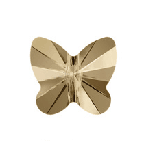 5754 - 8mm Swarovski Butterfly Bead - Golden Shadow 5754 - 8mm Swarovski Butterfly Bead - Golden Shadow
