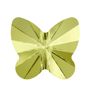 5754 - 10mm Swarovski Butterfly Bead - Jonquil 5754 - 10mm Swarovski Butterfly Bead - Jonquil