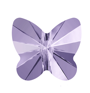 5754 - 8mm Swarovski Butterfly Bead - Violet 5754 - 8mm Swarovski Butterfly Bead - Violet