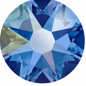 #2012 - SS16 (4.00mm) Swarovski Flat Backs - Capri Blue AB #2012 - SS16 (4.00mm) Swarovski Flat Backs - Capri Blue AB