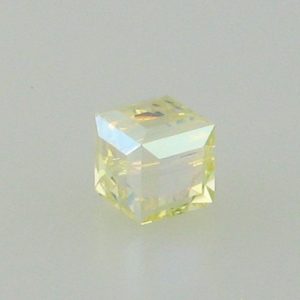 5601 - 8mm Swarovski Cube Crystal - Jonquil AB 5601 - 8mm Swarovski Cube Crystal - Jonquil AB