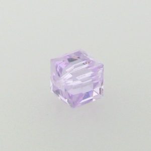 5601 - 4mm Swarovski Cube Crystal - Violet 5601 - 4mm Swarovski Cube Crystal - Violet