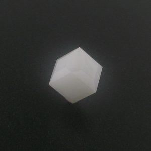 5601 - 6mm Swarovski Cube Crystal - White Alabaster