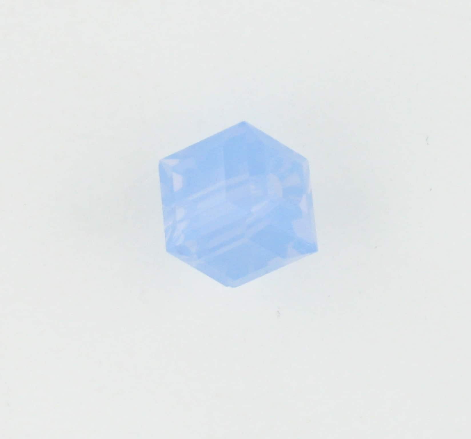 5601 - 4mm Swarovski Cube Crystal - Air Blue Opal 5601 - 4mm Swarovski Cube Crystal - Air Blue Opal