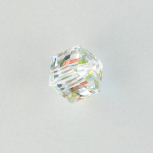 5601 - 4mm Swarovski Cube Crystal - Crystal AB 5601 - 4mm Swarovski Cube Crystal - Crystal AB