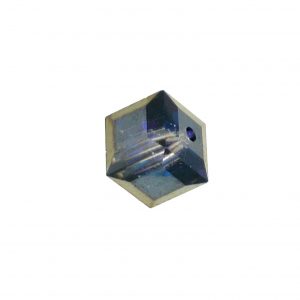 5601 - 4mm Swarovski Cube Crystal - Heliotrope 5601 - 4mm Swarovski Cube Crystal - Heliotrope