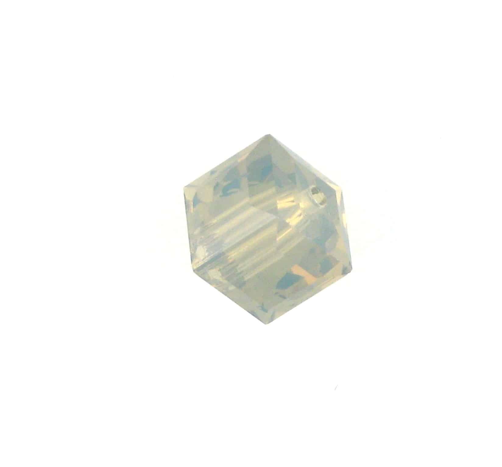 5601 - 6mm Swarovski Cube Crystal - Light Grey Opal 5601 - 6mm Swarovski Cube Crystal - Light Grey Opal