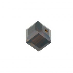 5601 - 6mm Swarovski Cube Crystal - Mocca 5601 - 6mm Swarovski Cube Crystal - Mocca