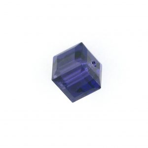 5601 - 4mm Swarovski Cube Crystal - Purple Velvet 5601 - 4mm Swarovski Cube Crystal - Purple Velvet