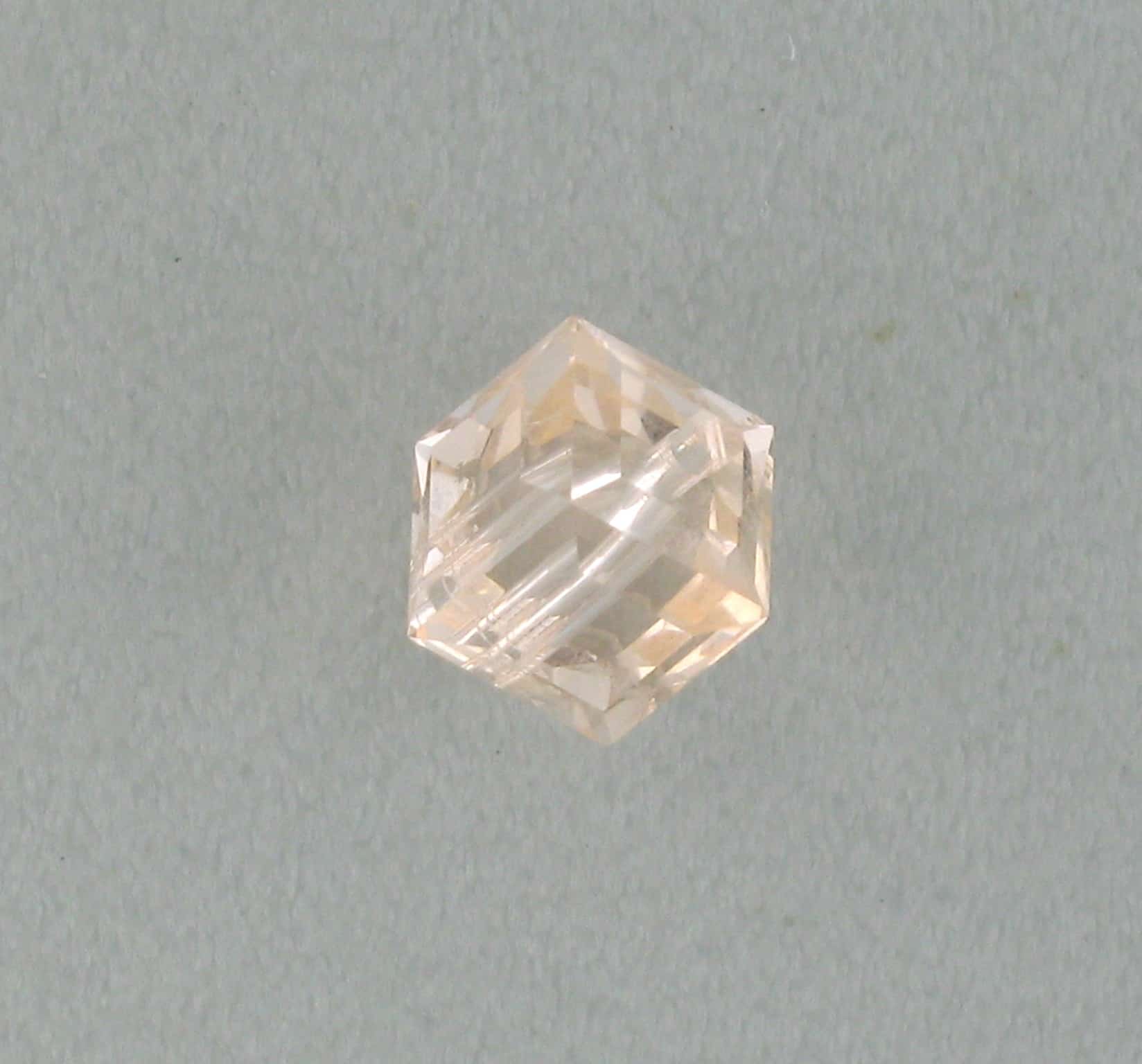 5601 - 8mm Swarovski Cube Crystal - Silk 5601 - 8mm Swarovski Cube Crystal - Silk