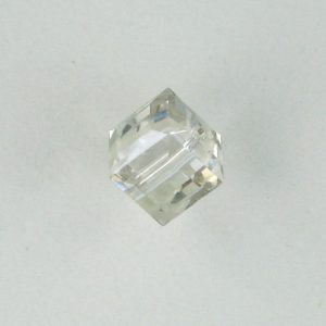 5601 - 8mm Swarovski Cube Crystal - Silver Shade 5601 - 8mm Swarovski Cube Crystal - Silver Shade