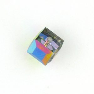 5601 - 10mm Swarovski Cube Crystal - Vitrail Medium 5601 - 10mm Swarovski Cube Crystal - Vitrail Medium