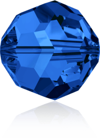5000 - 8mm Swarovski Faceted Round Bead - Sapphire 5000 - 8mm Swarovski Faceted Round Bead - Sapphire