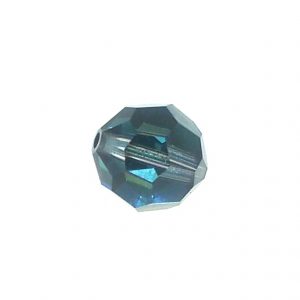 5000 - 8mm Swarovski Faceted Round Bead - Bermuda Blue 5000 - 8mm Swarovski Faceted Round Bead - Bermuda Blue