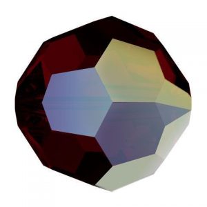 5000 - 8mm Swarovski Faceted Round Bead - Garnet AB 5000 - 8mm Swarovski Faceted Round Bead - Garnet AB