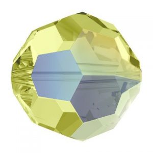 5000 - 8mm Swarovski Faceted Round Bead - Jonquil AB 5000 - 8mm Swarovski Faceted Round Bead - Jonquil AB