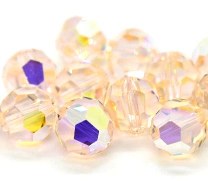 5000 - 8mm Swarovski Faceted Round Bead - Silk AB 5000 - 8mm Swarovski Faceted Round Bead - Silk AB