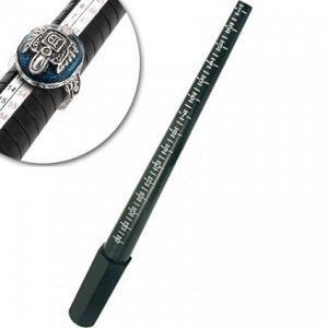 11097 - Plastic Ring Size Measurer Stick - ( Sizes 0-15 ) 11097 - Plastic Ring Size Measurer Stick - ( Sizes 0-15 )