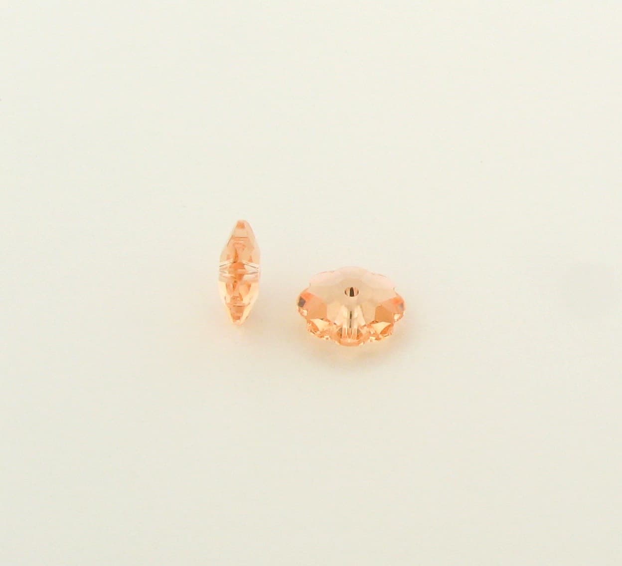 3700 - 6mm Swarovski Margarita Bead - Light Peach 3700 - 6mm Swarovski Margarita Bead - Light Peach