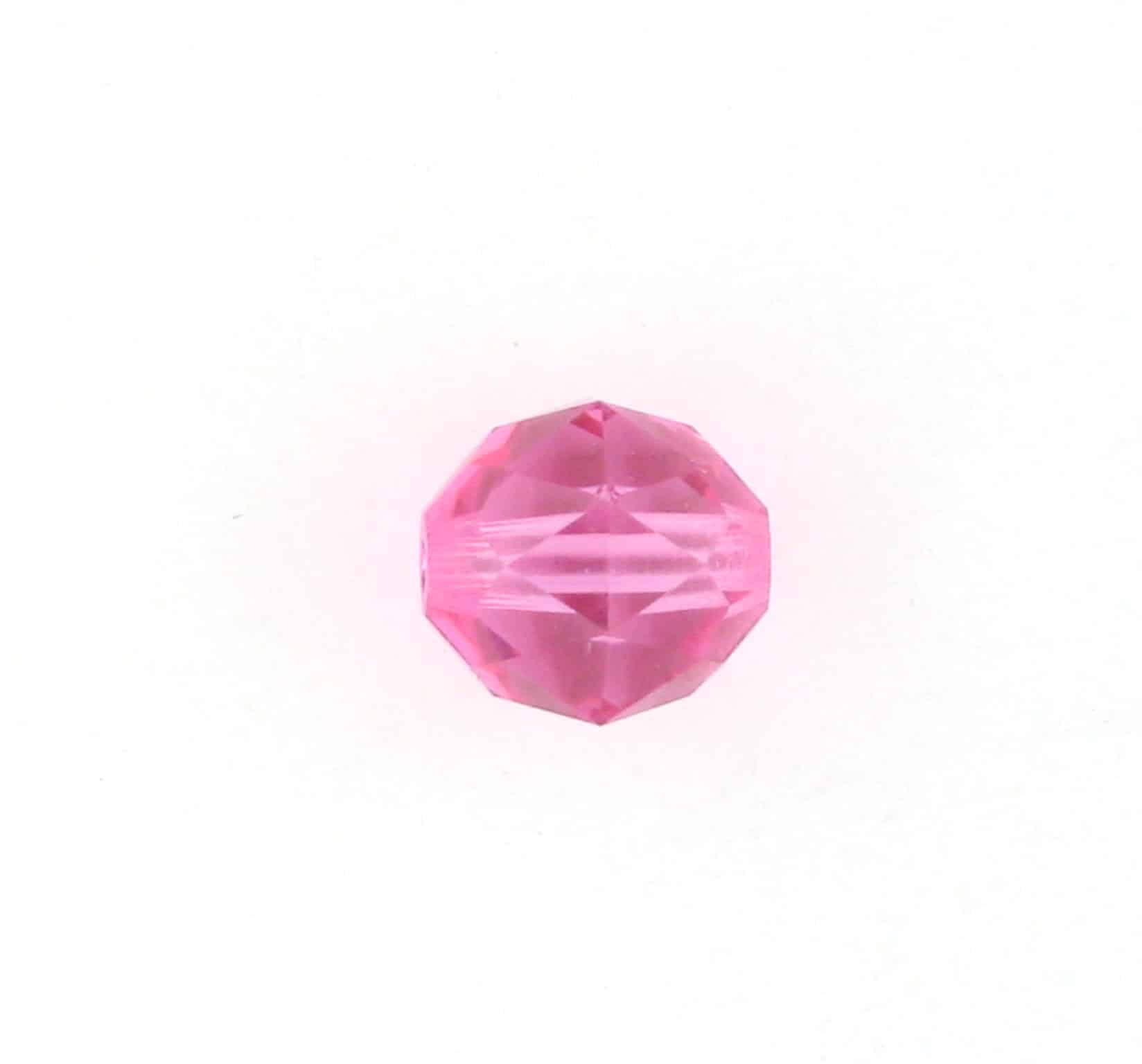 5025 - 6mm Swarovski Round Faceted Crystal Bead - Rose 5025 - 6mm Swarovski Round Faceted Crystal Bead - Rose