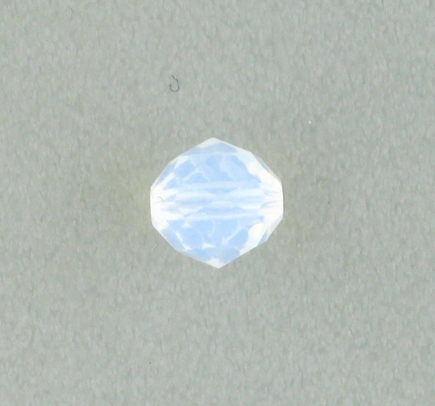 5025 - 8mm Swarovski Round Faceted Crystal Bead - White Opal 5025 - 8mm Swarovski Round Faceted Crystal Bead - White Opal