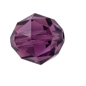 5025 - 4mm Swarovski Round Faceted Crystal Bead - Amethyst 5025 - 4mm Swarovski Round Faceted Crystal Bead - Amethyst