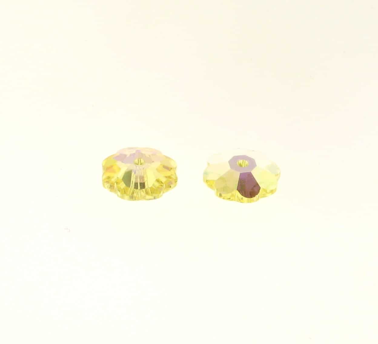 3700 - 8mm Swarovski Margarita Bead - Jonquil AB 3700 - 8mm Swarovski Margarita Bead - Jonquil AB