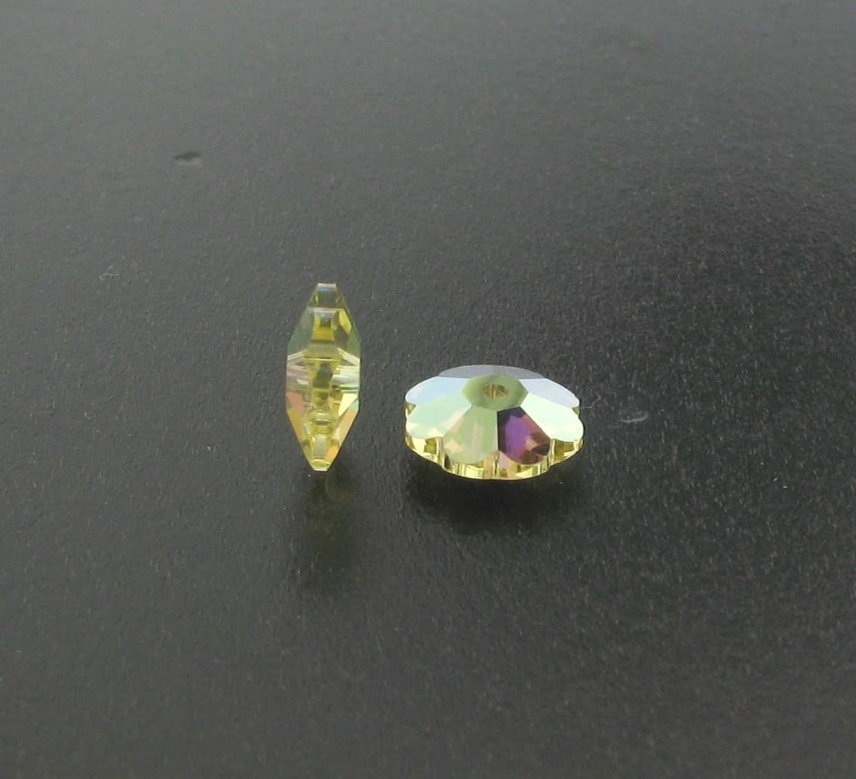 3700 - 8mm Swarovski Margarita Bead - Jonquil AB 3700 - 8mm Swarovski Margarita Bead - Jonquil AB