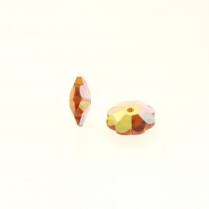 3700 - 8mm Swarovski Margarita Bead - Topaz AB 3700 - 8mm Swarovski Margarita Bead - Topaz AB