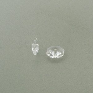 3700 - 8mm Swarovski Margarita Bead - Crystal 3700 - 8mm Swarovski Margarita Bead - Crystal