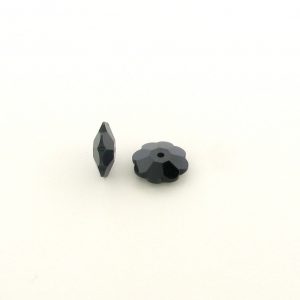 3700 - 14mm Swarovski Margarita Bead - Jet 3700 - 14mm Swarovski Margarita Bead - Jet