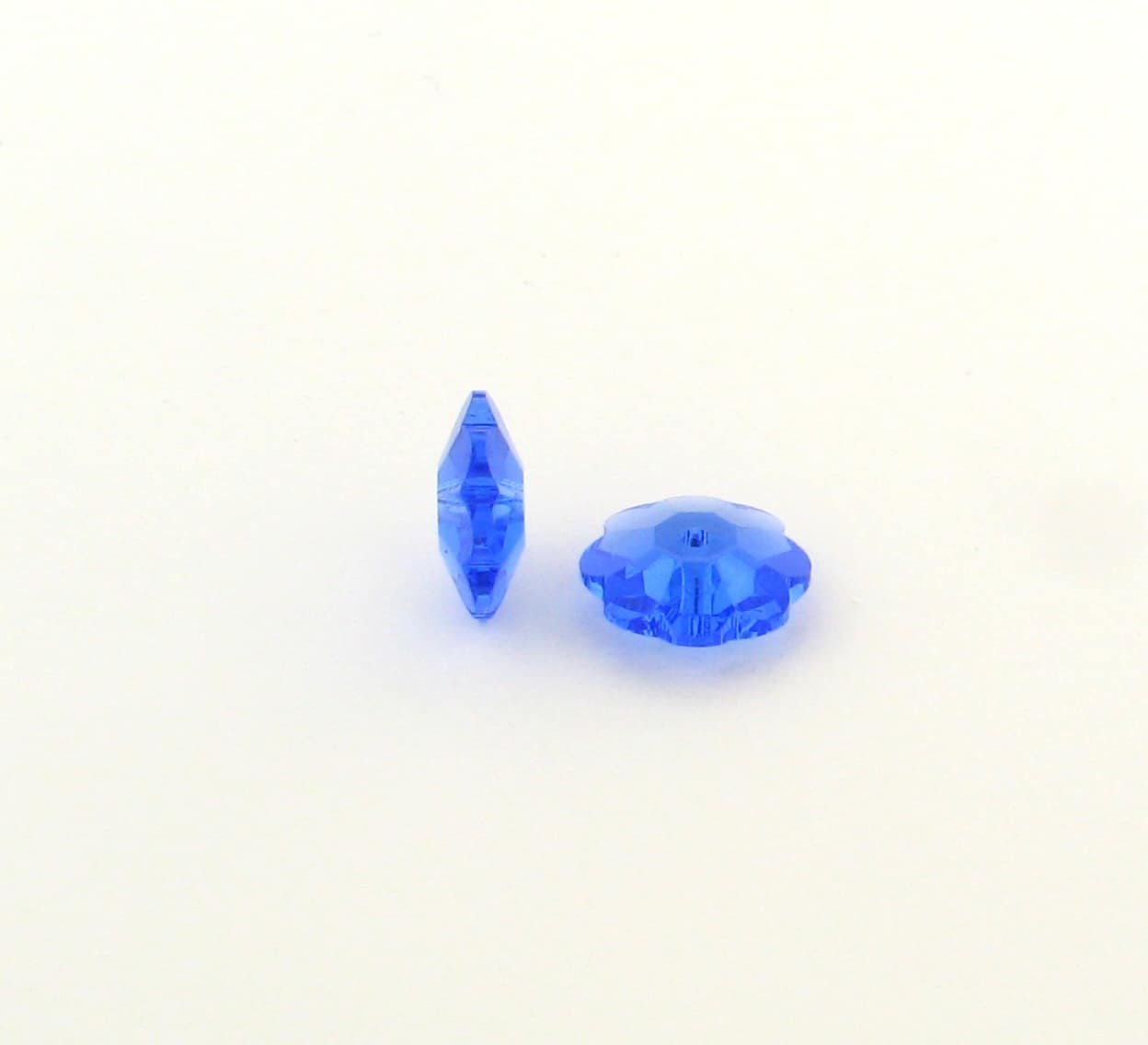 3700 - 10mm Swarovski Margarita Bead - Sapphire 3700 - 10mm Swarovski Margarita Bead - Sapphire