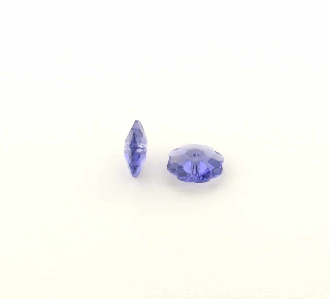 3700 - 8mm Swarovski Margarita Bead - Tanzanite 3700 - 8mm Swarovski Margarita Bead - Tanzanite