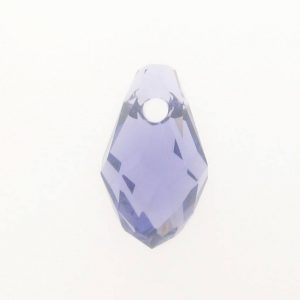 6007 - 9x5mm Swarovski Small Briolette Pendant - Tanzanite 6007 - 9x5mm Swarovski Small Briolette Pendant - Tanzanite