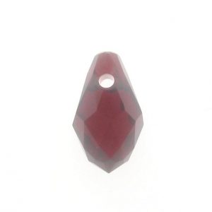6007 - 7x4mm Swarovski Small Briolette Pendant - Siam 6007 - 7x4mm Swarovski Small Briolette Pendant - Siam