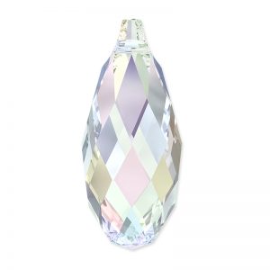 6010 - 13x6.5mm Swarovski Briolette Pendant - Crystal AB 6010 - 13x6.5mm Swarovski Briolette Pendant - Crystal AB