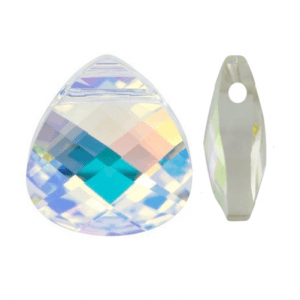 15.4x14mm Briolette Pendants