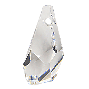6015 - 21mm Swarovski Polygon Drop Pendant - Crystal 6015 - 21mm Swarovski Polygon Drop Pendant - Crystal