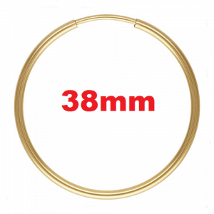1771 - 1.25x38mm 14K Gold Filled Endless Hoops 1771 - 1.25x38mm 14K Gold Filled Endless Hoops