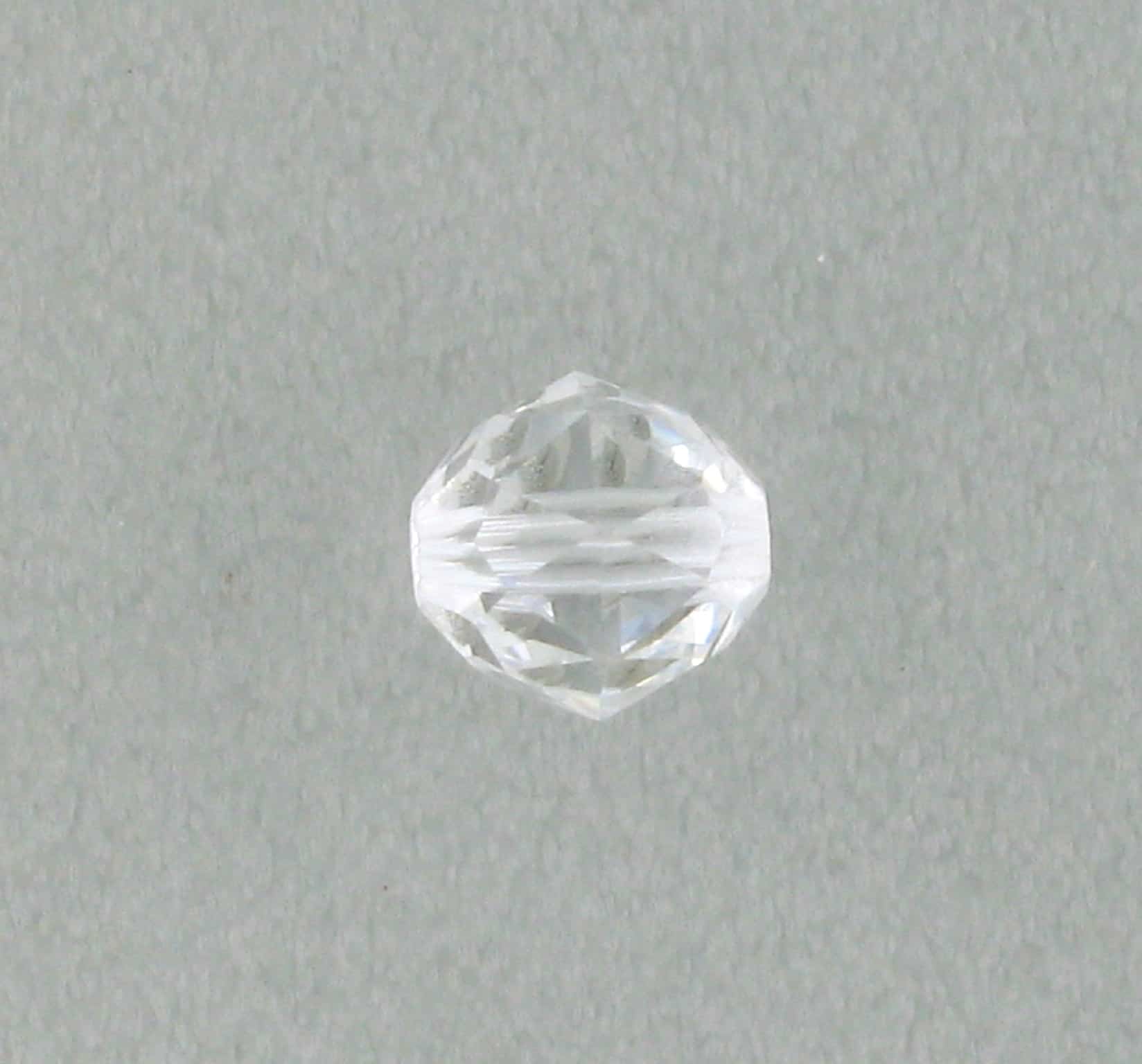 5025 - 4mm Swarovski Round Faceted Crystal Bead - Crystal 5025 - 4mm Swarovski Round Faceted Crystal Bead - Crystal