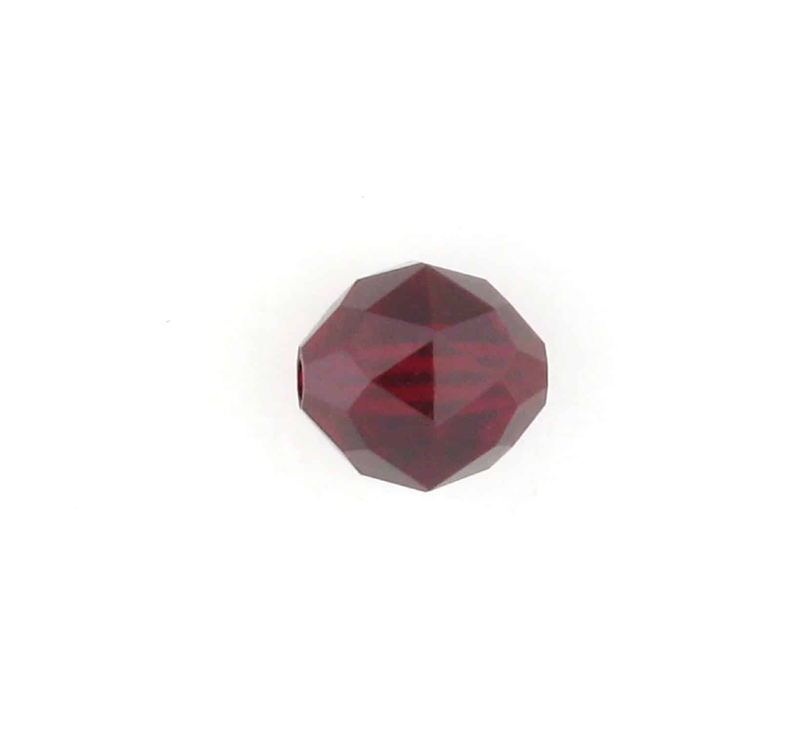 5025 - 4mm Swarovski Round Faceted Crystal Bead - Siam 5025 - 4mm Swarovski Round Faceted Crystal Bead - Siam