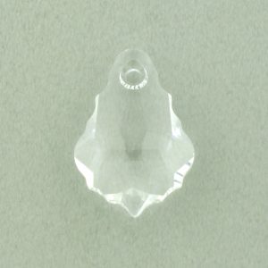 6090 - 22x15mm Swarovski Baroque Pendant - Crystal 6090 - 22x15mm Swarovski Baroque Pendant - Crystal