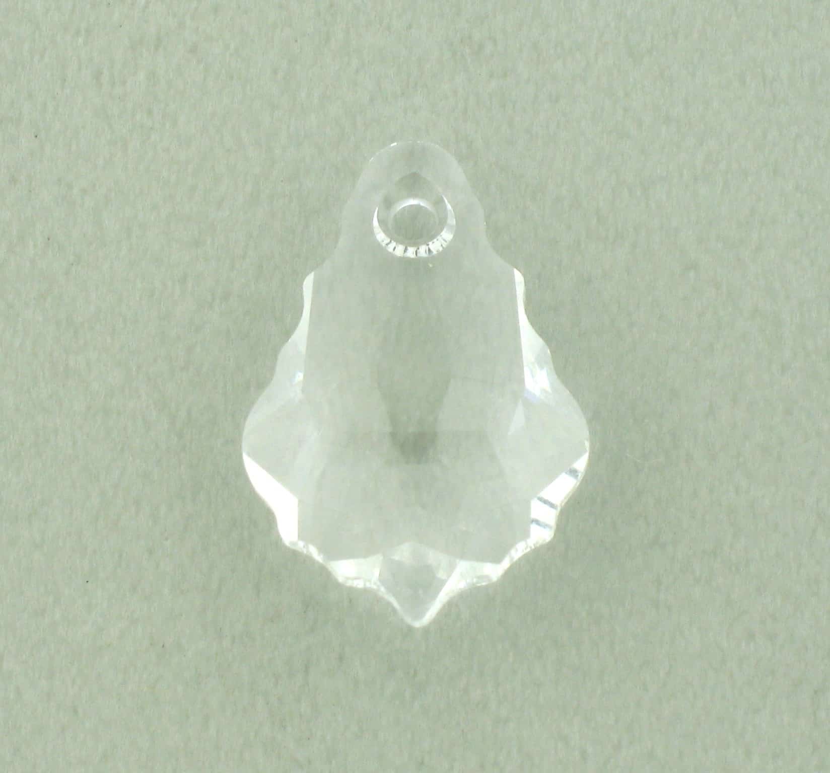 6090 - 16x11mm Swarovski Baroque Pendant - Crystal 6090 - 16x11mm Swarovski Baroque Pendant - Crystal