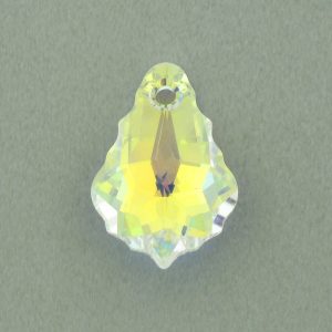 6090 - 22x15mm Swarovski Baroque Pendant - Crystal AB 6090 - 22x15mm Swarovski Baroque Pendant - Crystal AB