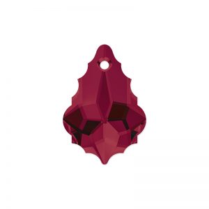 6090 - 16x11mm Swarovski Baroque Pendant - Ruby 6090 - 16x11mm Swarovski Baroque Pendant - Ruby