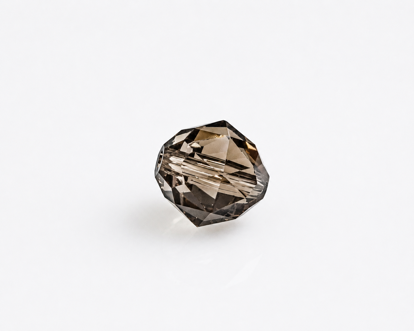 5025 - 6mm Swarovski Round Faceted Crystal Bead - Smoky Quartz 5025 - 6mm Swarovski Round Faceted Crystal Bead - Smoky Quartz