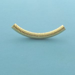 850-3 - 4x35mm Gold Filled Design Curved Tube 850-3 - 4x35mm Gold Filled Design Curved Tube