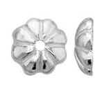 Sterling Silver Caps/Flower Caps
