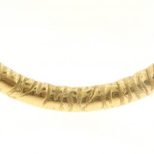 442-40 - 5x37mm Gold Filled Curved Tube 442-40 - 5x37mm Gold Filled Curved Tube
